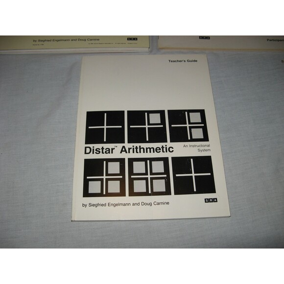 Distar Arithmetic 1 Teachers Material Box Set Siegfried Engelmann Home School - Picture 8 of 11